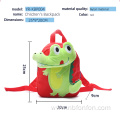 3D Little Crocodile Children's Cartoon Book Bag